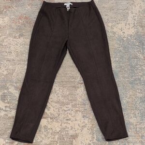 White House Black Market Dark Brown Skinny Ankle Pants